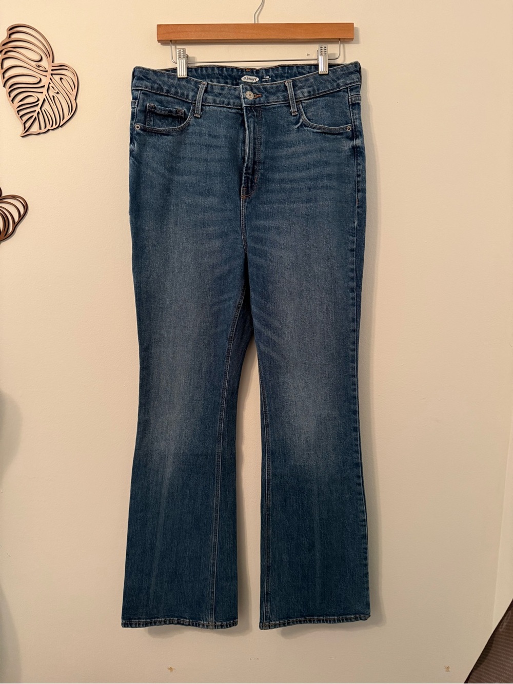 Old Navy Dark Blue extra high rise  Flare Jeans